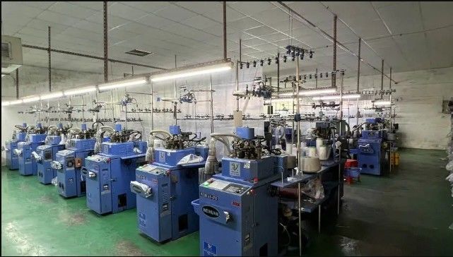 Foshan Yumian Weaving Co., Ltd. производственная линия производителя